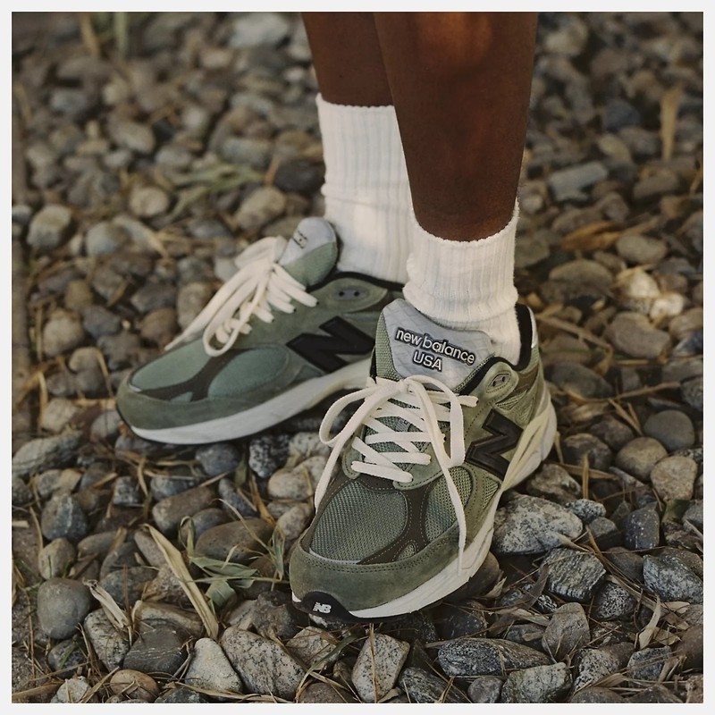 JJJJound x New Balance 990v3 Olive M990JD3 Release Date - SBD